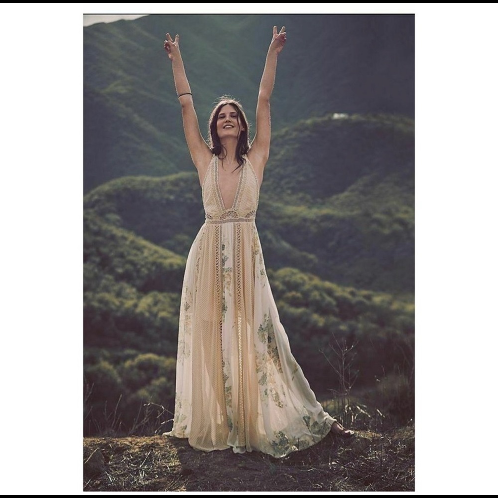 ISO Free People Queen of the Sun maxi